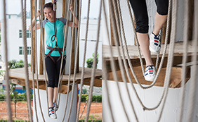 Austin Heights Water Adventure Park Rope Trapeze